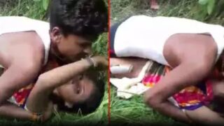 Guntur district village couple porn in forest