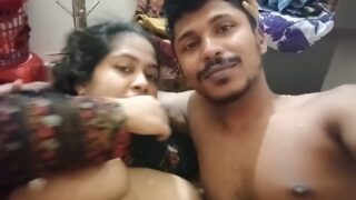 Mature telugu bhabhi boobs sucked and sex with devar