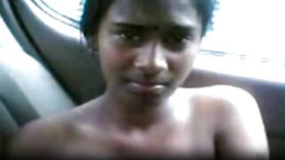 Big boobs dusky telugu girl porn in car with bf