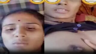 Telugu village bhabhi nude selfie masturbation video
