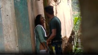Filming telugu couple ravi siddhi sex in street