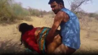 Village andhra guy fucking big gudda of aunty in adivi