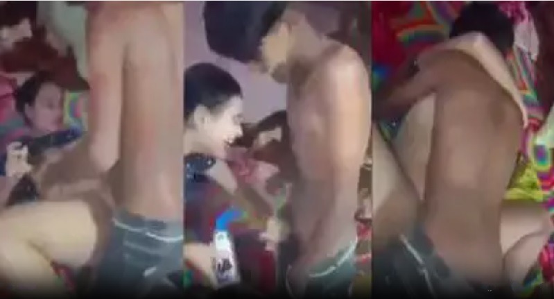 Nellore aunty pedha puku lo pakkainti vadu denge video