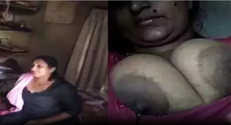 Video call lo telugu aunty aarthi nude ha lover tho